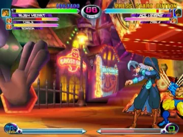 Marvel vs. Capcom 2 - New Age of Heroes screen shot game playing